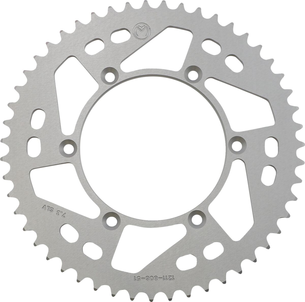 MOOSE Racing achtertandwiel aluminium zilver - Suzuki DR Z-400 / DR Z-400 SM e.a. (1990-2026) | Femon Parts