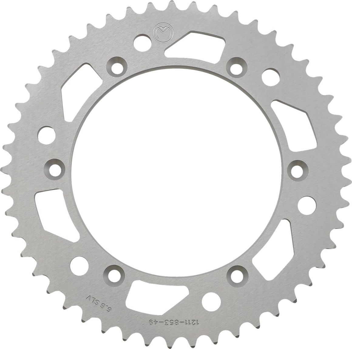 MOOSE Racing achtertandwiel aluminium zilver - Kreidler (1974-2006) | Femon Parts