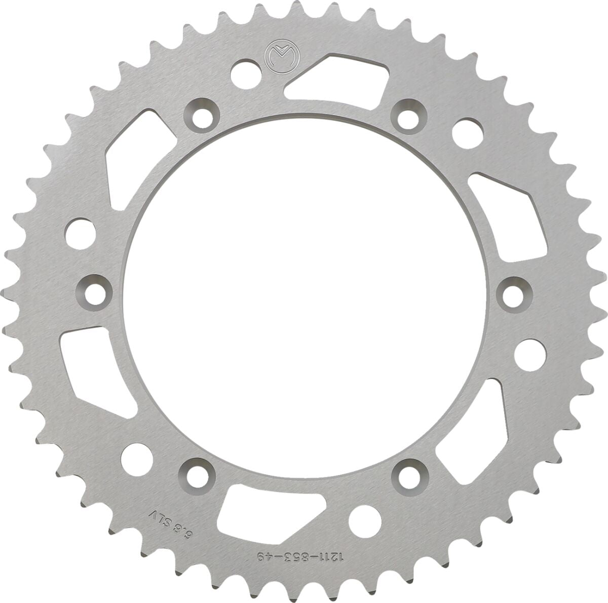 MOOSE Racing achtertandwiel aluminium zilver - Kreidler (1974-2006) | Femon Parts