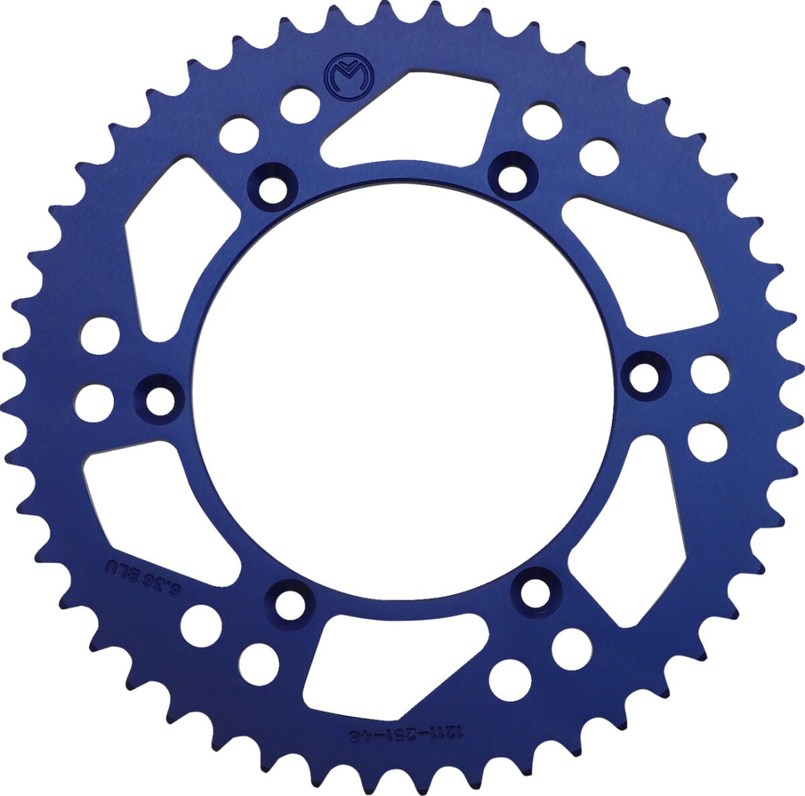 MOOSE Racing achtertandwiel aluminium blauw - Yamaha WR-250 F / WR-450 F e.a. (2000-2026) | Femon Parts