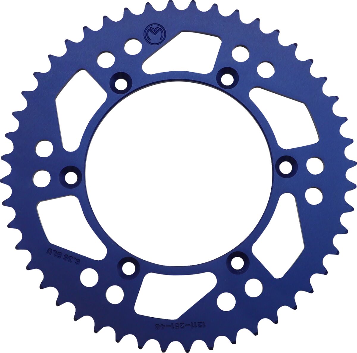 MOOSE Racing achtertandwiel aluminium blauw - Yamaha WR-250 F / WR-450 F e.a. (2000-2026) | Femon Parts