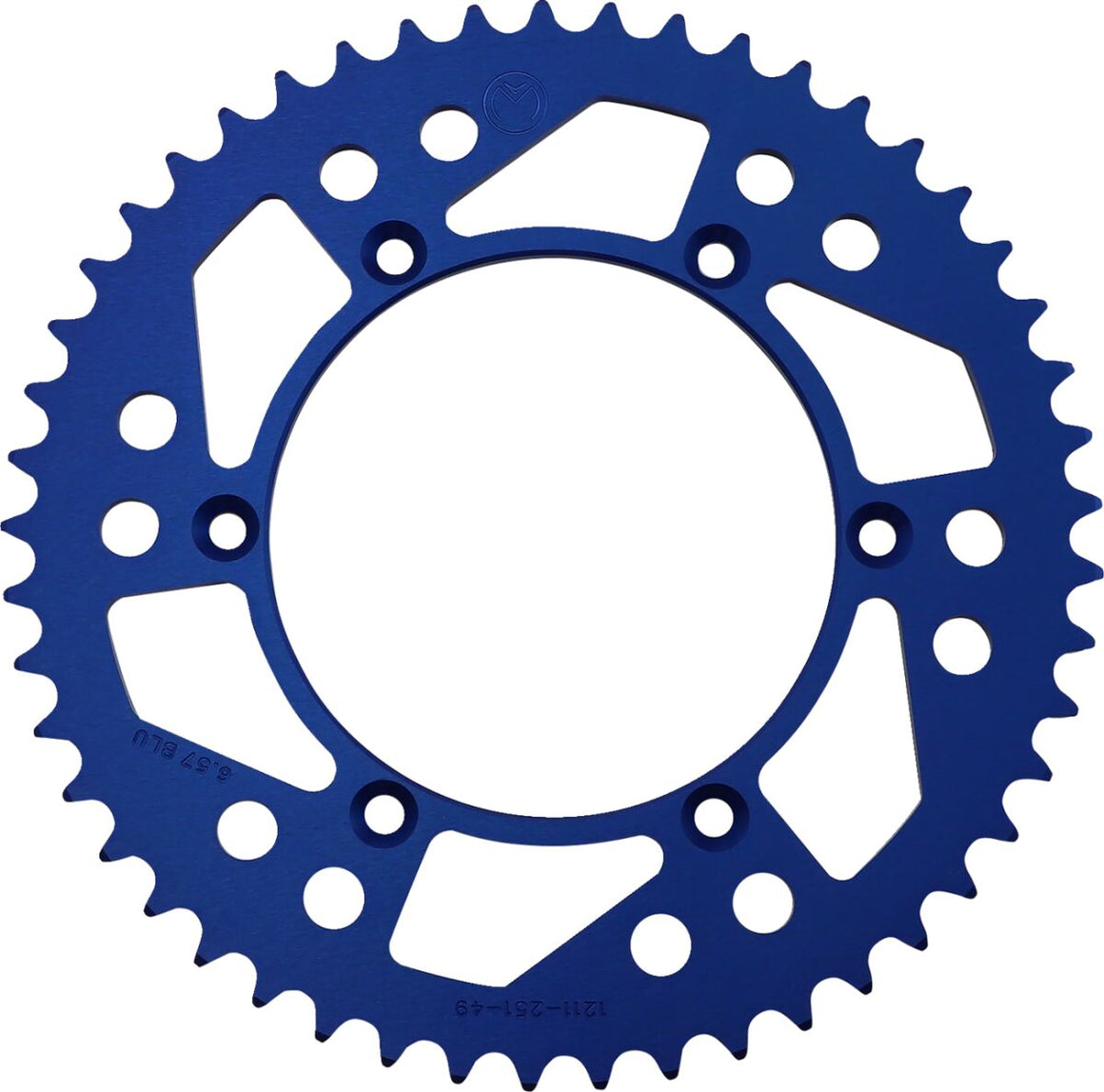MOOSE Racing achtertandwiel aluminium blauw - Yamaha | Femon Parts