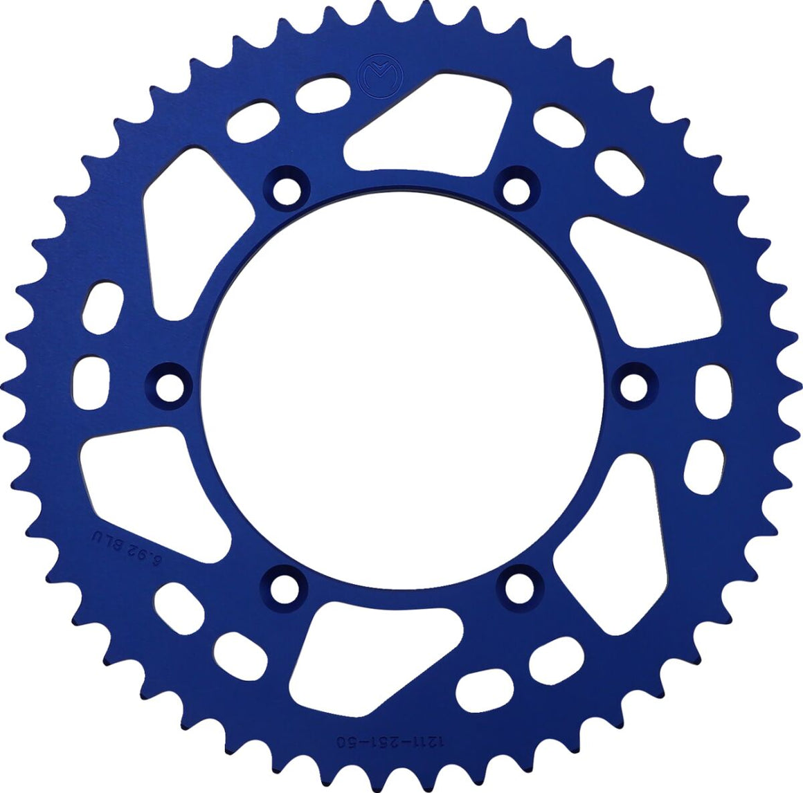 MOOSE Racing achtertandwiel aluminium blauw - Yamaha WR-250 F / WR-450 F e.a. (2000-2026) | Femon Parts