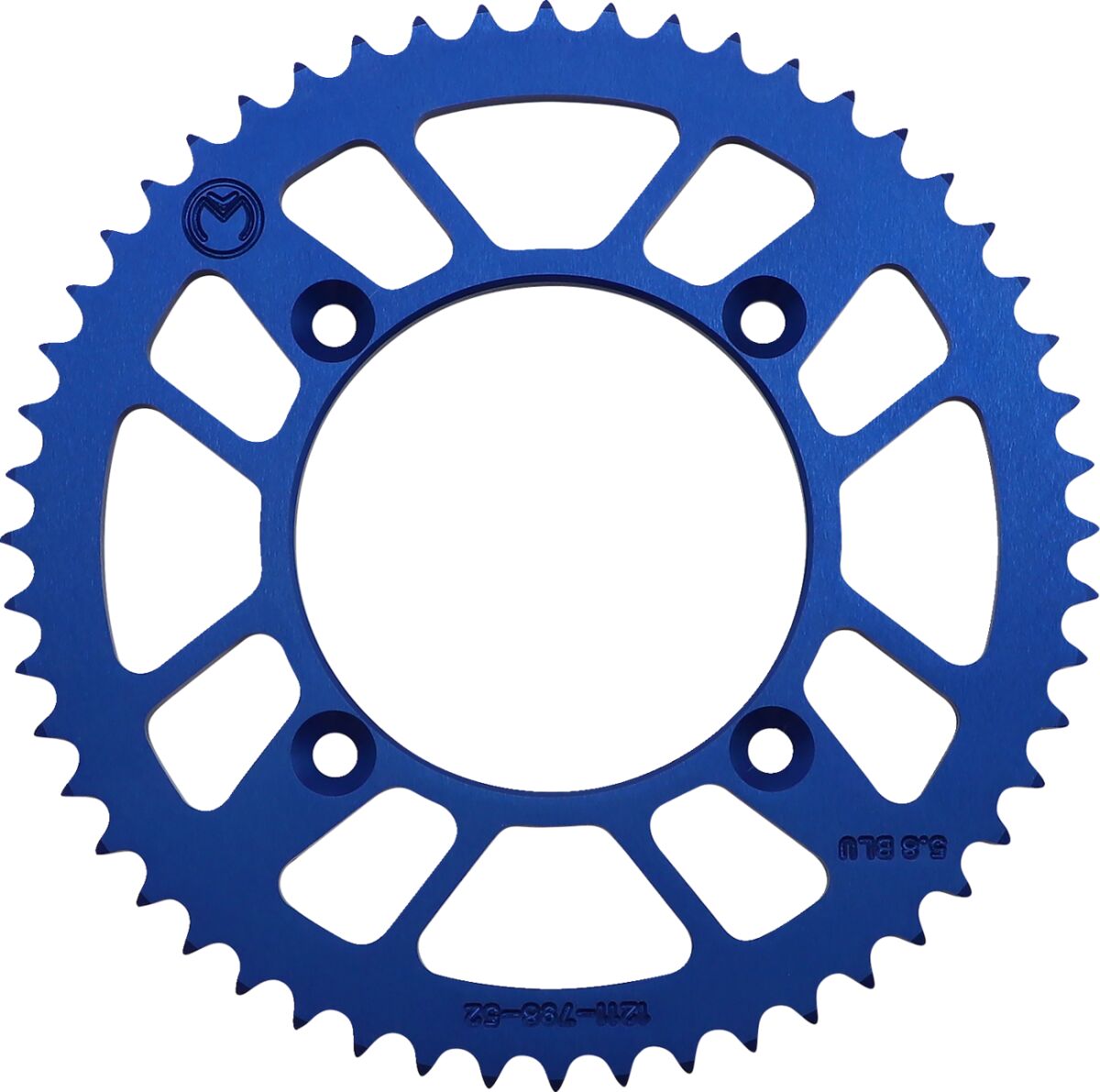 MOOSE Racing achtertandwiel aluminium blauw - Suzuki RM-85 (2002-2018) | Femon Parts