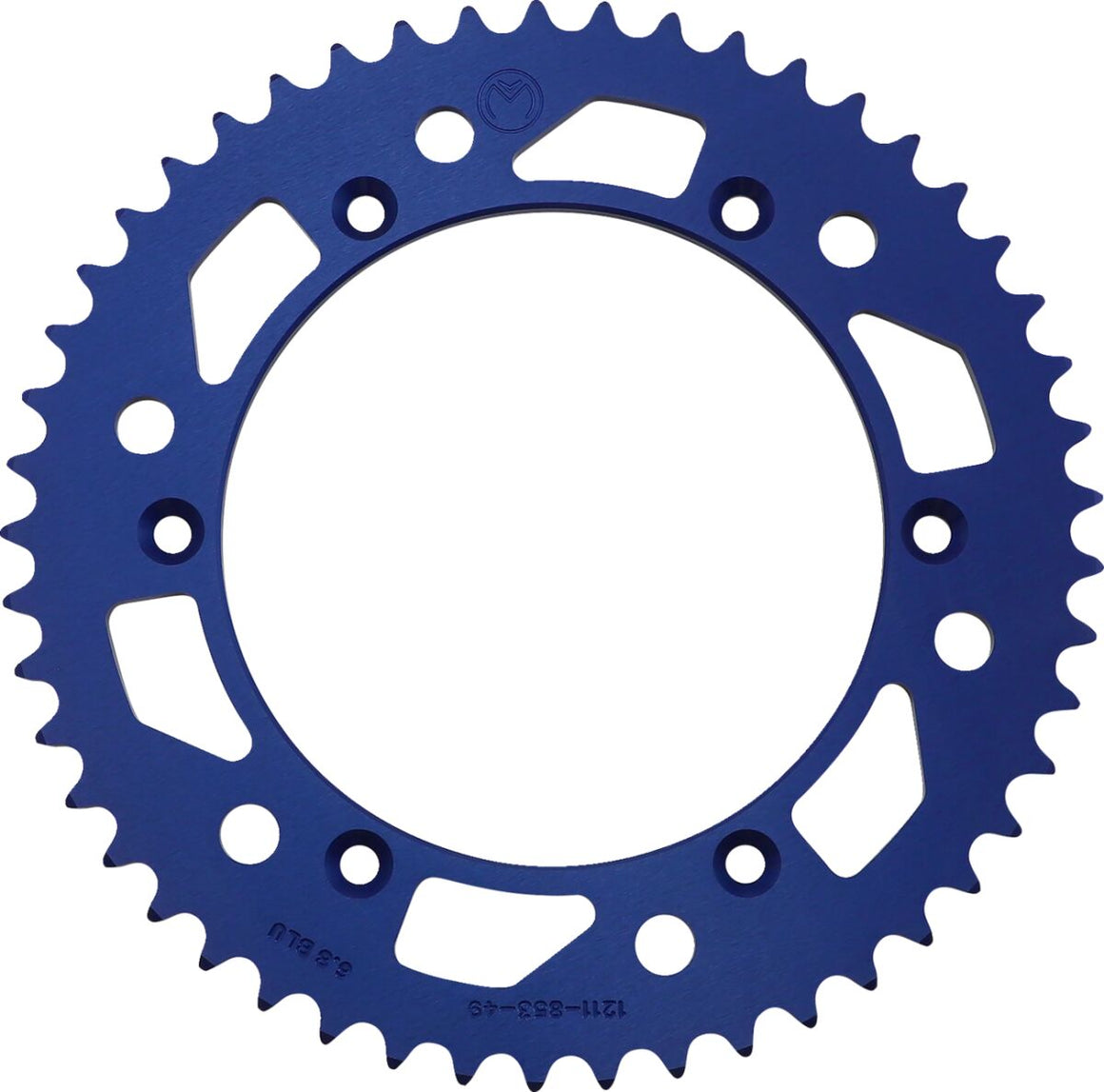 MOOSE Racing achtertandwiel aluminium blauw - Kreidler (1974-2006) | Femon Parts