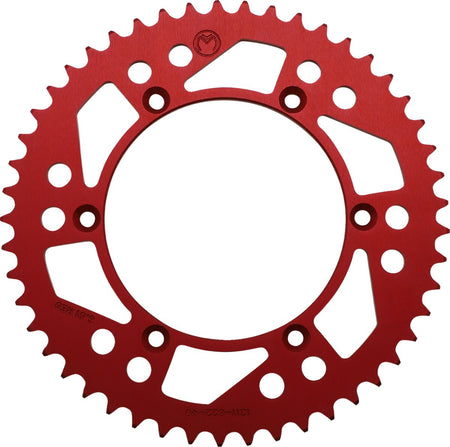MOOSE Racing achtertandwiel aluminium rood - Suzuki DR-250 (1990-1993) | Femon Parts
