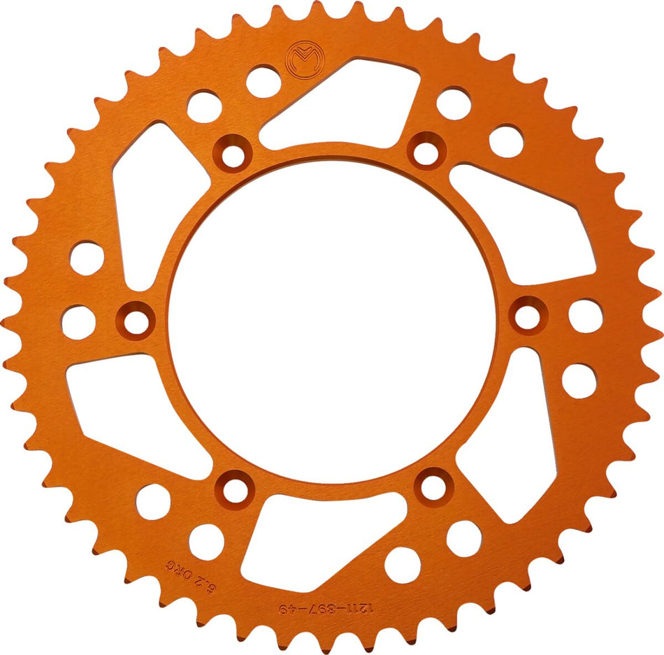 MOOSE Racing achtertandwiel aluminium oranje - Ktm | Femon Parts