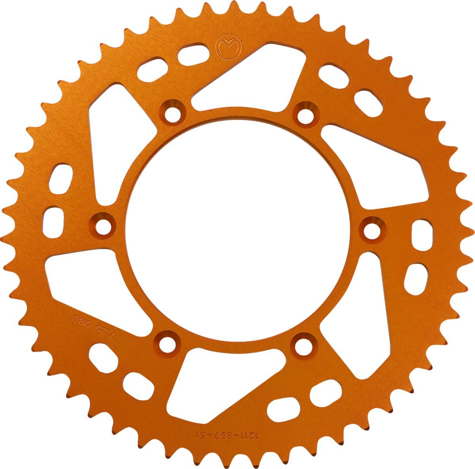 MOOSE Racing achtertandwiel aluminium oranje - Husaberg (1988-2021) | Femon Parts