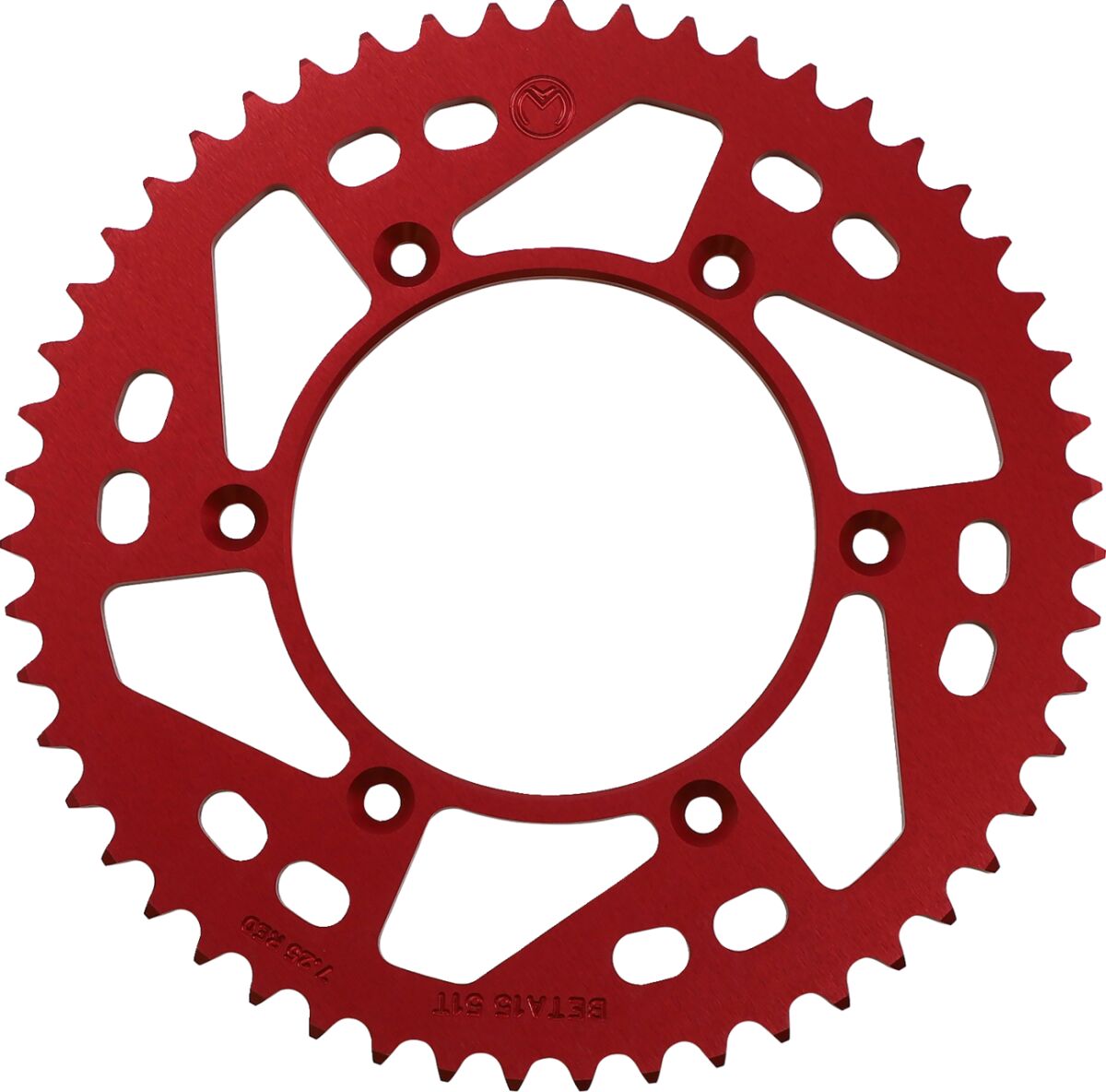 MOOSE Racing sprocket alu mse beta 51t red rood - Beta (2013-2018) | Femon Parts