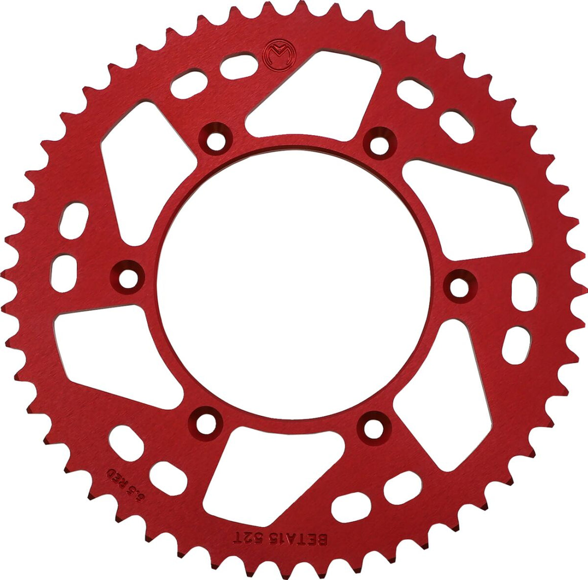 MOOSE Racing sprocket alu mse beta 52t red rood - Beta (2013-2018) | Femon Parts