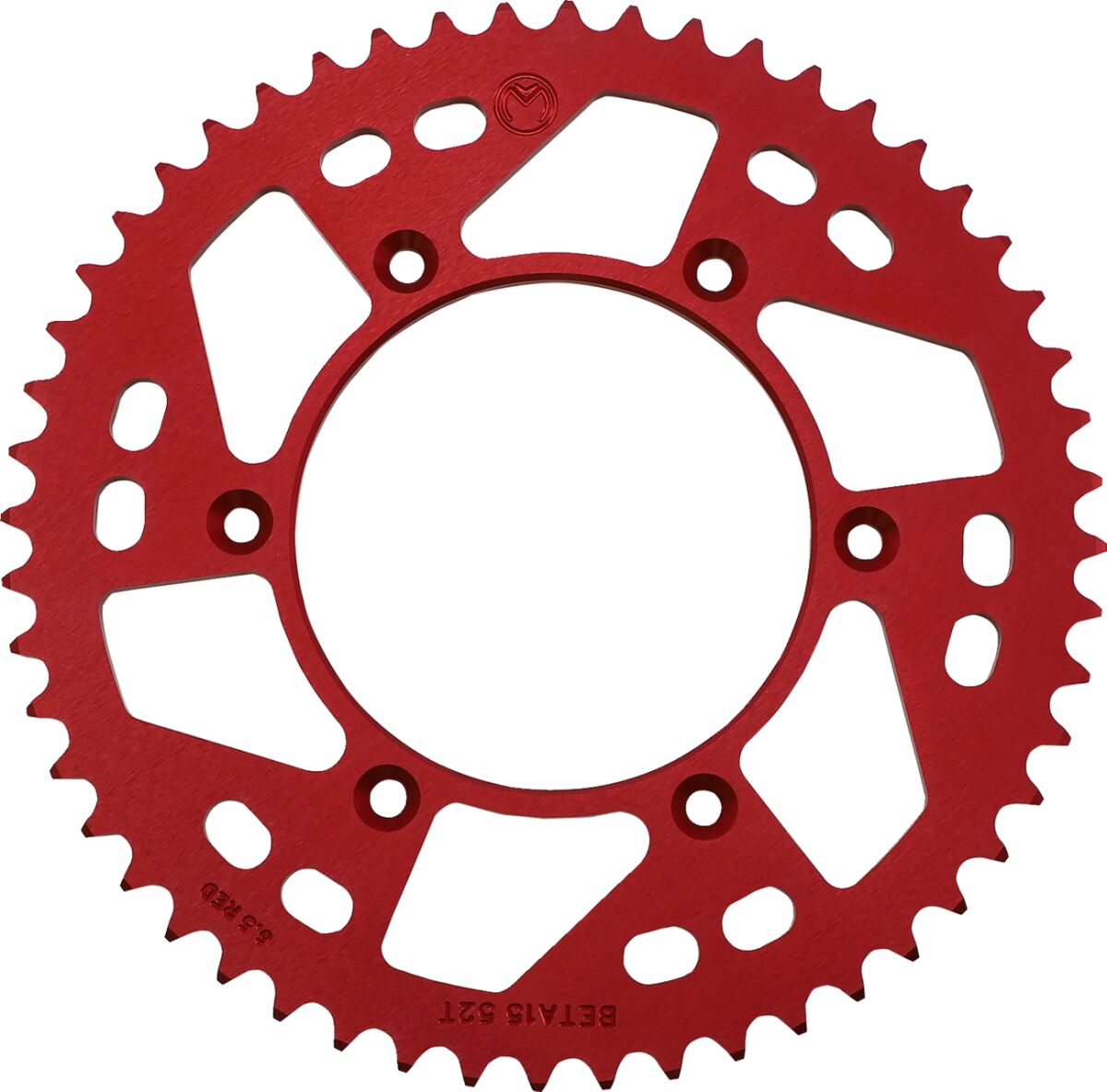 MOOSE Racing sprocket alu mse beta 52t red rood - Beta (2013-2018) | Femon Parts