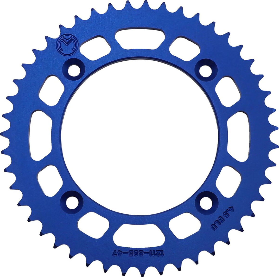 MOOSE Racing sprocket alu mse ktm 47t blue blauw - Gasgas (2003-2024) | Femon Parts