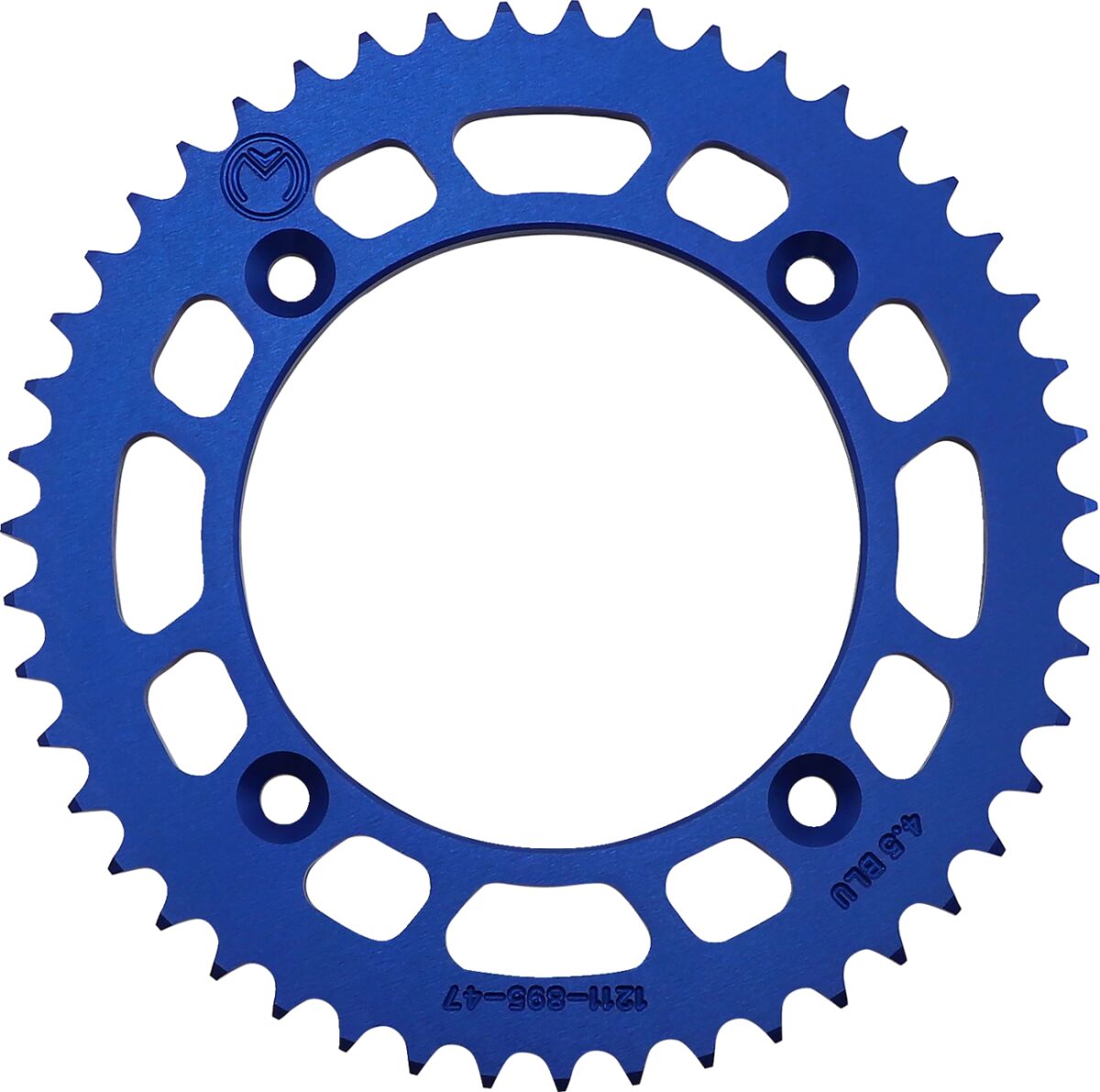 MOOSE Racing sprocket alu mse ktm 47t blue blauw - Gasgas (2003-2024) | Femon Parts