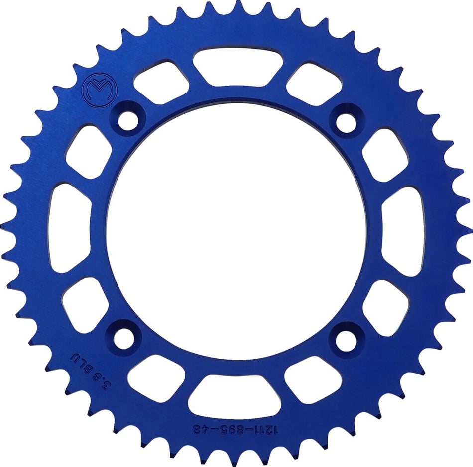 MOOSE Racing achtertandwiel aluminium blauw - Ktm | Femon Parts