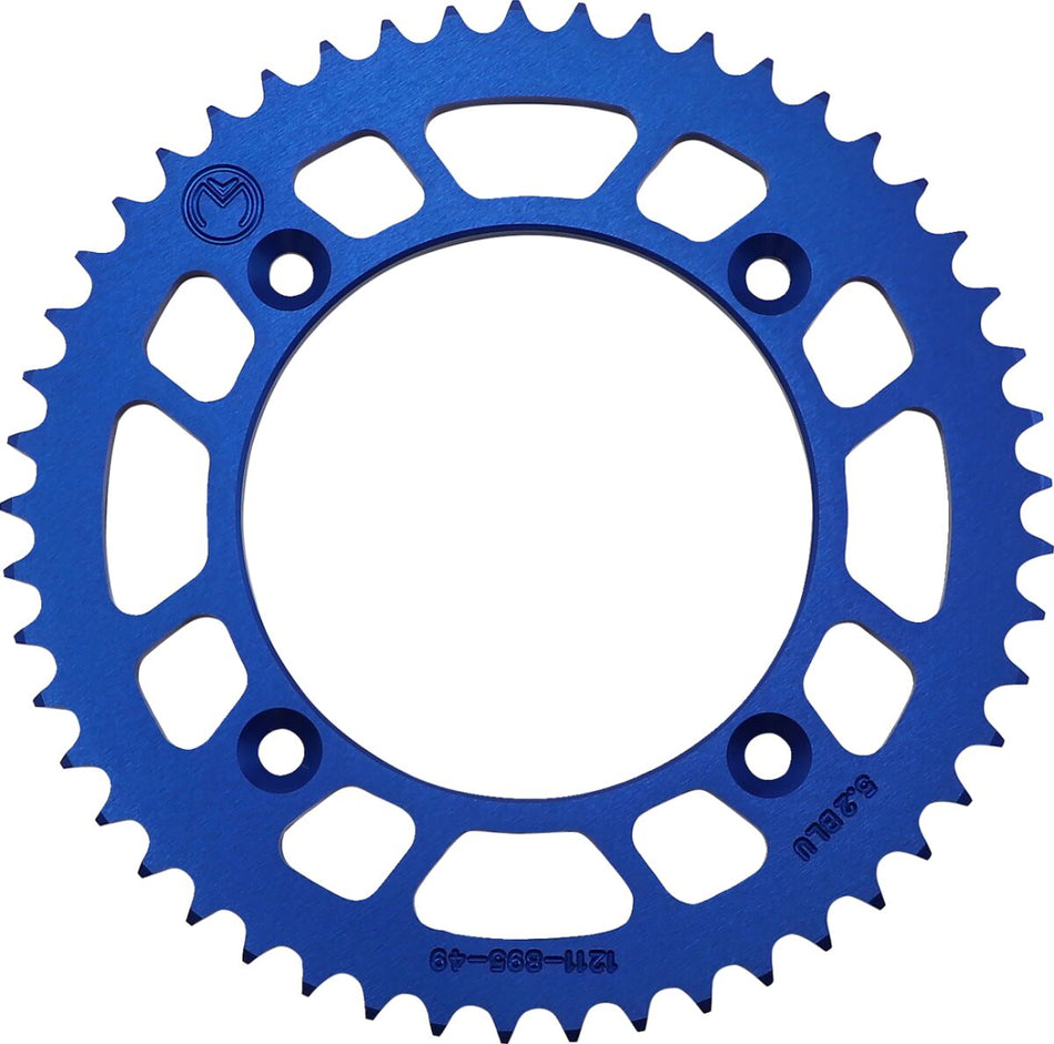 MOOSE Racing achtertandwiel aluminium blauw - Ktm | Femon Parts