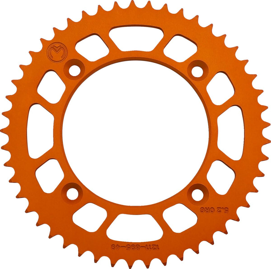 MOOSE Racing achtertandwiel aluminium oranje - Gasgas (2003-2024) | Femon Parts