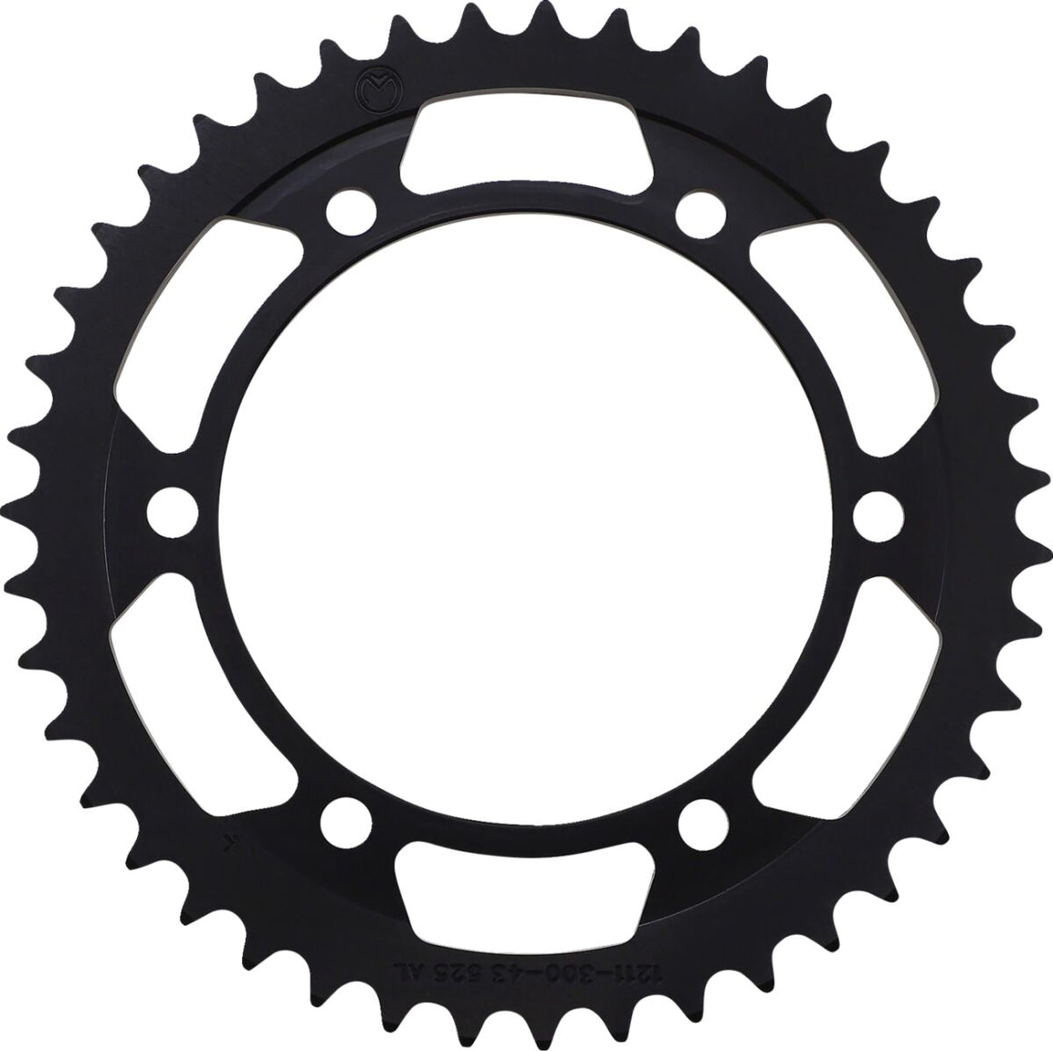 MOOSE Racing sprocket alu mse honda 43t blk - Honda (1987-2015) | Femon Parts