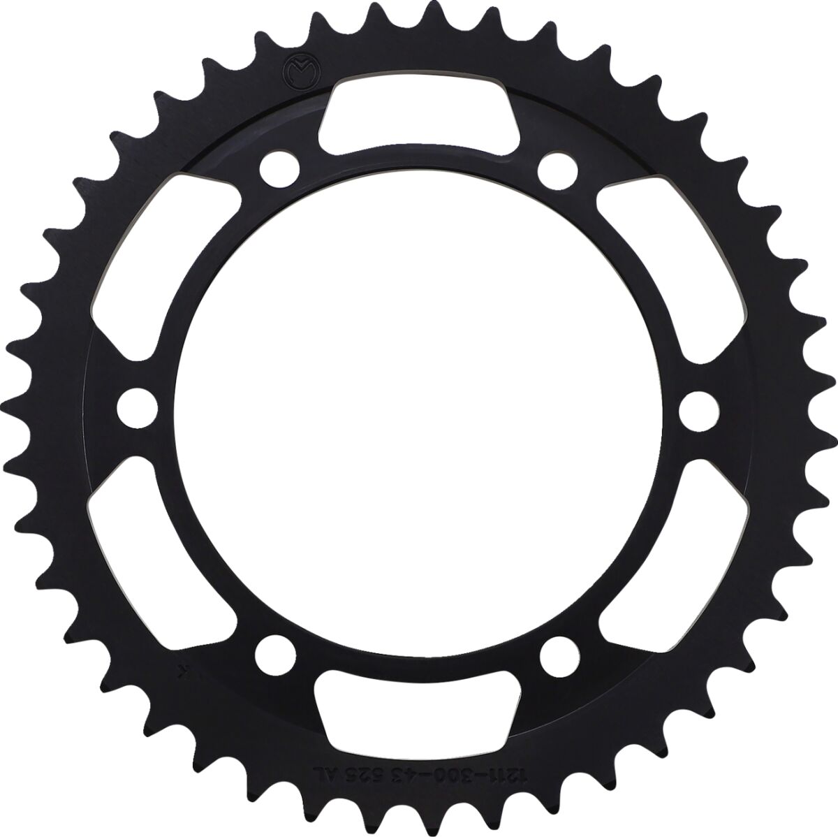 MOOSE Racing sprocket alu mse honda 43t blk - Honda (1987-2015) | Femon Parts