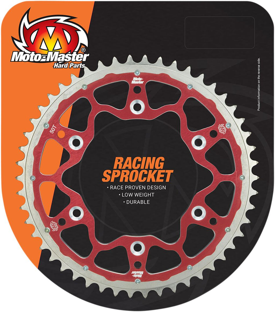 Moto-Master rear sprocket 520 50t rd - Suzuki DR Z-400 / DR Z-400 SM e.a. (1990-2026)