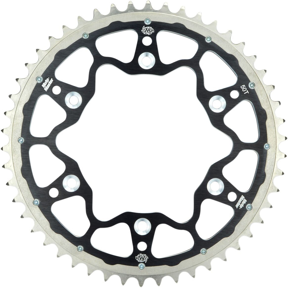 Moto-Master Fusion achtertandwiel aluminium zwart