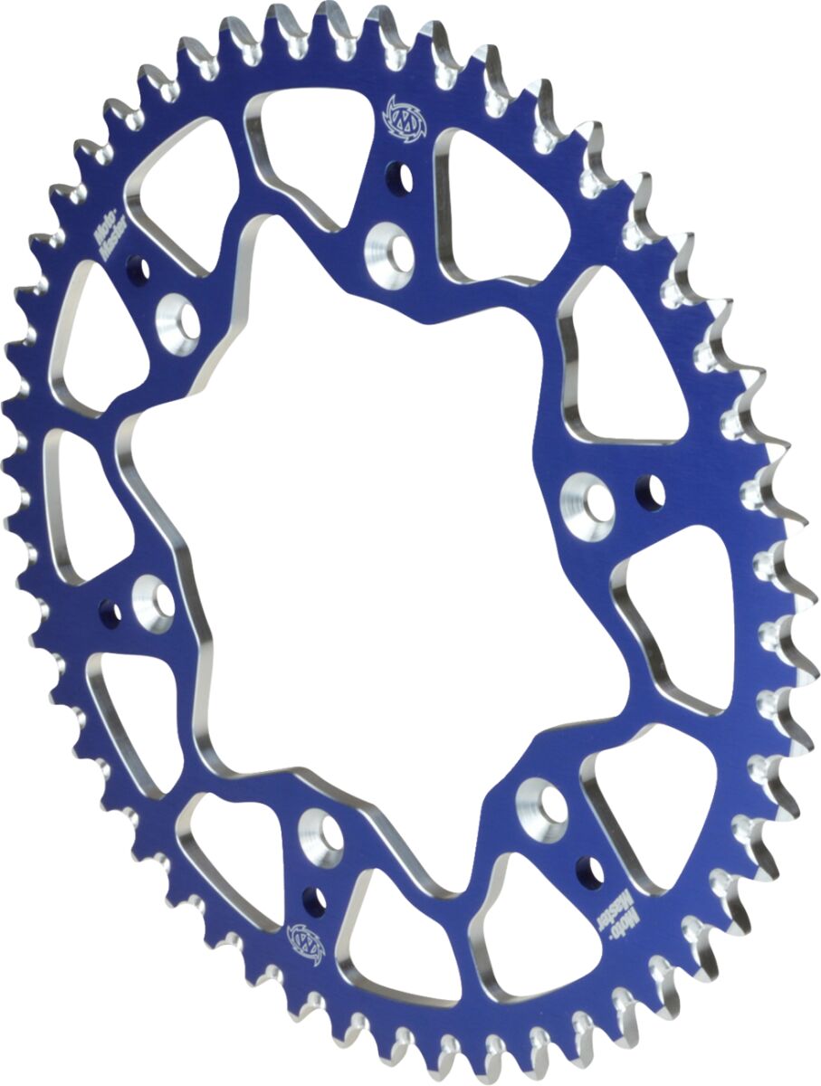 Moto-Master achtertandwiel aluminium blauw - Sherco 125 SE-2T / 125 SM-2T e.a. (2014-2025)