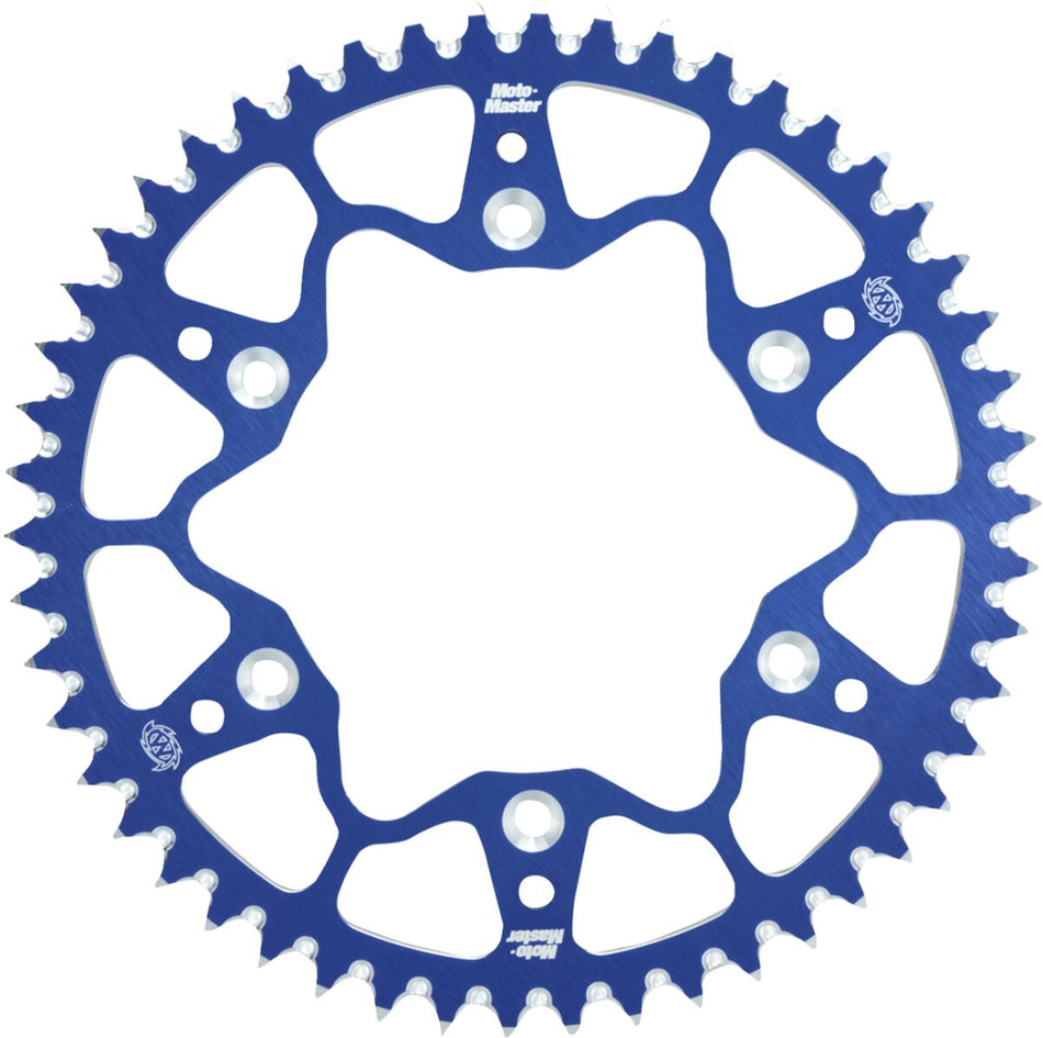 Moto-Master achtertandwiel aluminium blauw - Sherco 125 SE-2T / 125 SM-2T e.a. (2014-2025)