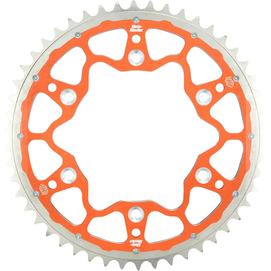 Moto-Master Fusion achtertandwiel aluminium oranje - Gasgas (1998-2024)