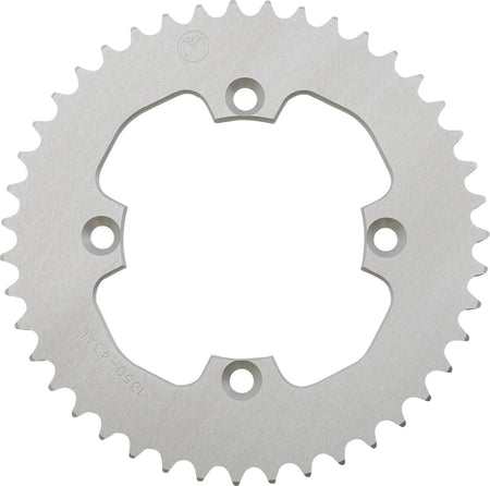 MOOSE Racing achtertandwiel aluminium zilver - Honda (1986-1989) | Femon Parts
