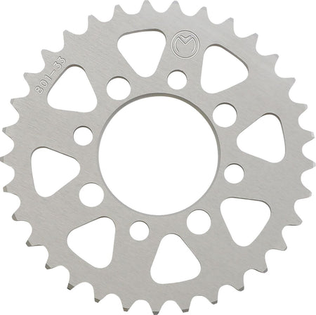 MOOSE Racing achtertandwiel aluminium zilver - Suzuki (1984-1987) | Femon Parts