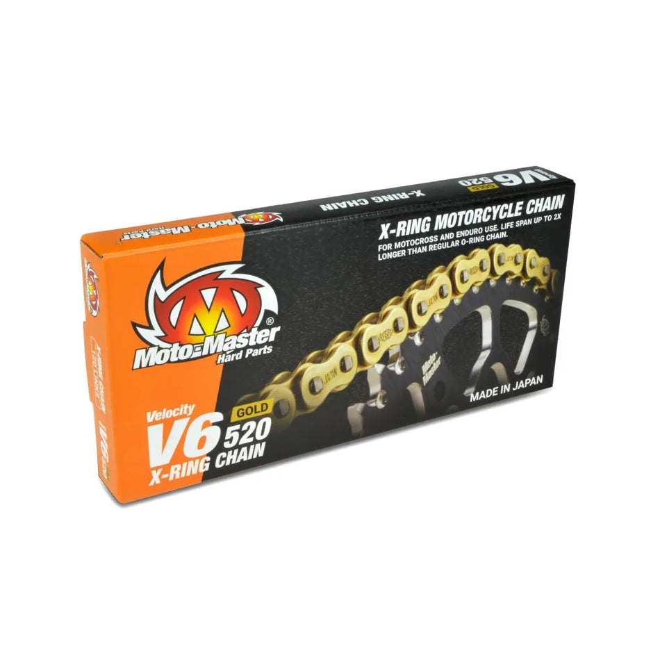 Moto-Master V6 Series ketting goud - Honda CRF-450 (2002-2016)