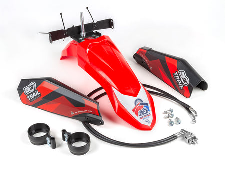 S3 Parts ENDURO FENDER HIGH TRANSALP RED