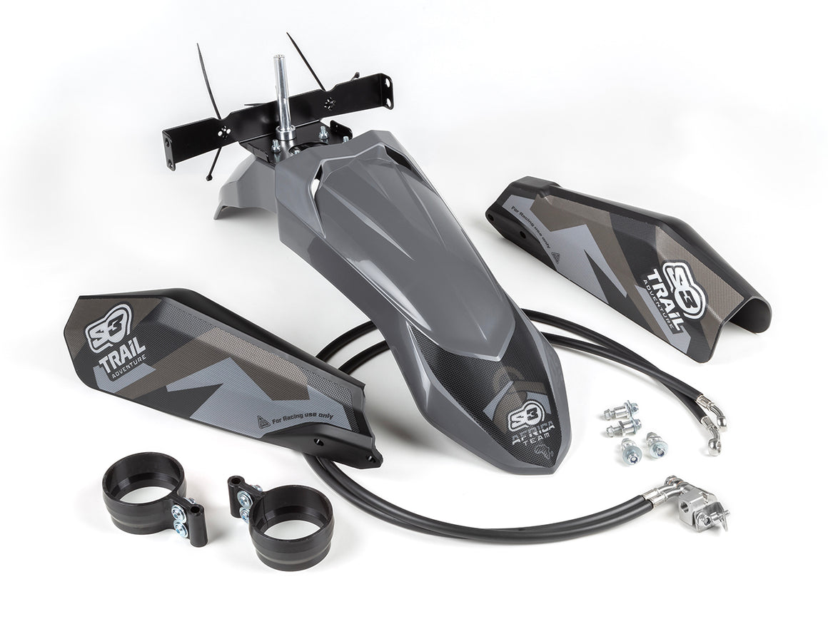 S3 Parts ENDURO FENDER HIGH TRANSALP GREY
