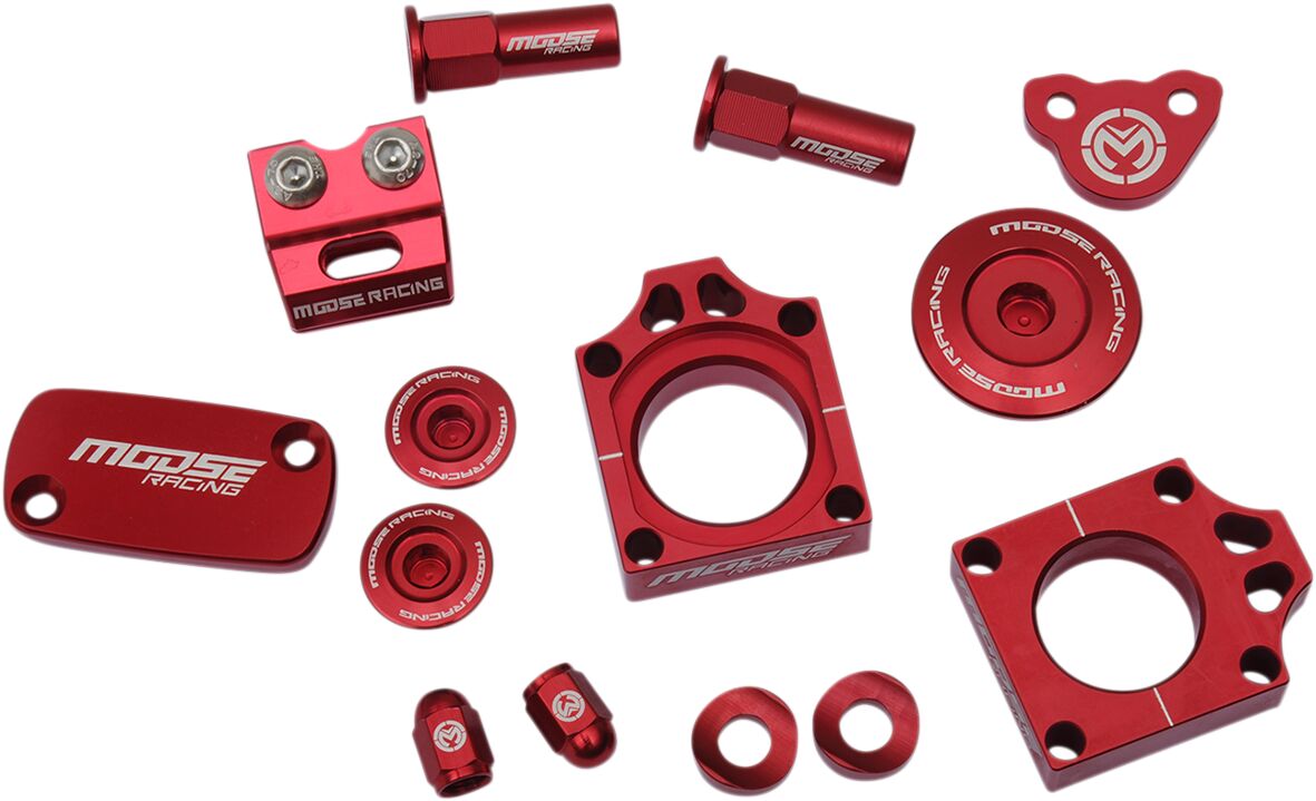 MOOSE Racing kettingsysteem onderdelen rood - Honda | Femon Parts