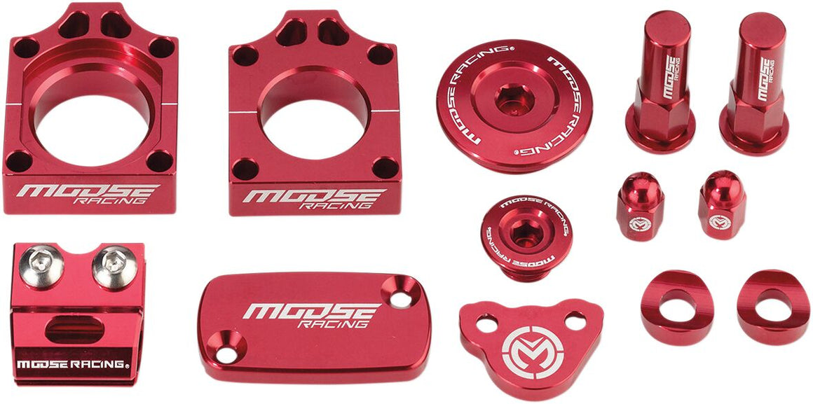 MOOSE Racing kettingsysteem onderdelen rood - Honda | Femon Parts