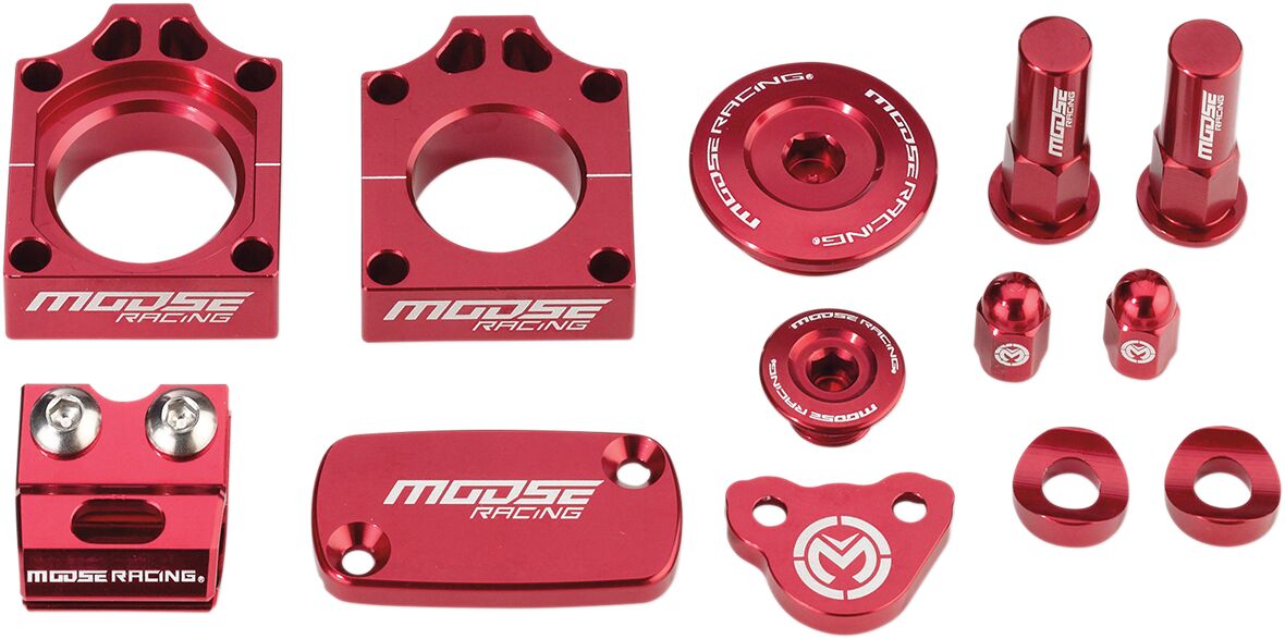 MOOSE Racing kettingsysteem onderdelen rood - Honda | Femon Parts