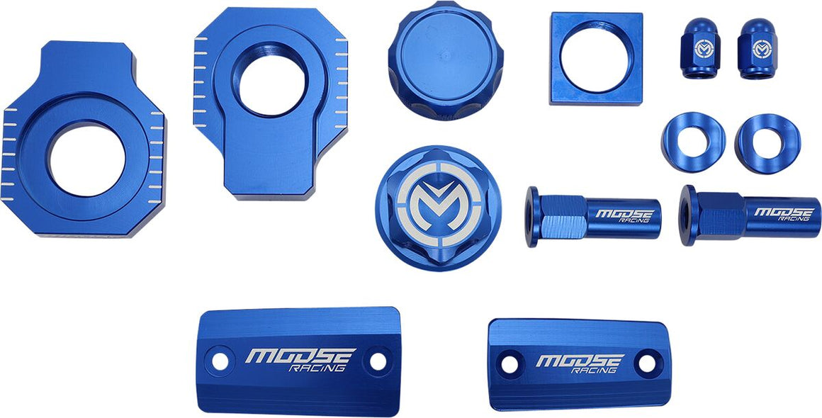 MOOSE Racing kettingsysteem onderdelen blauw | Femon Parts