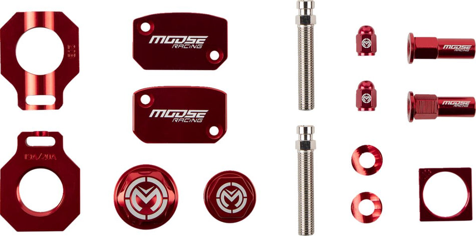 MOOSE Racing Chain System Components Red - Gasgas (2021-2023)