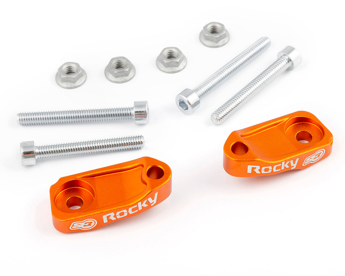 CLAMP SAVER L+R S3 ROCKY  BREMBO ORANGE