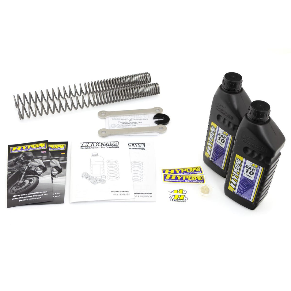 Hyperpro Rear Wheel Lowering-Lift Kits - Lowering Spring Combi Kit -35Mm