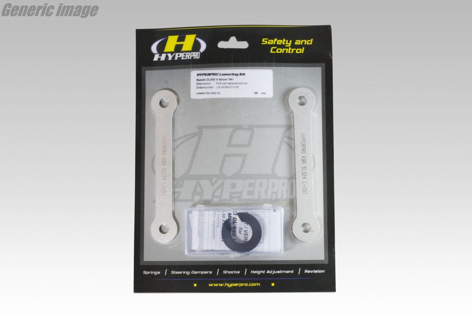 Hyperpro Rear Wheel Lowering-Lift Kits - Low Kit -25Mm Yamaha Tenere 70