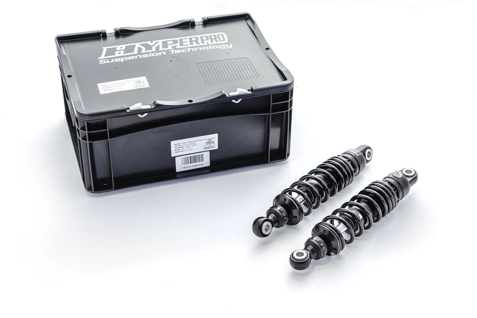 Hyperpro Shocks W/Springs - Type 360 Emulsion Rear Shocks 12" Length Hd Tourer