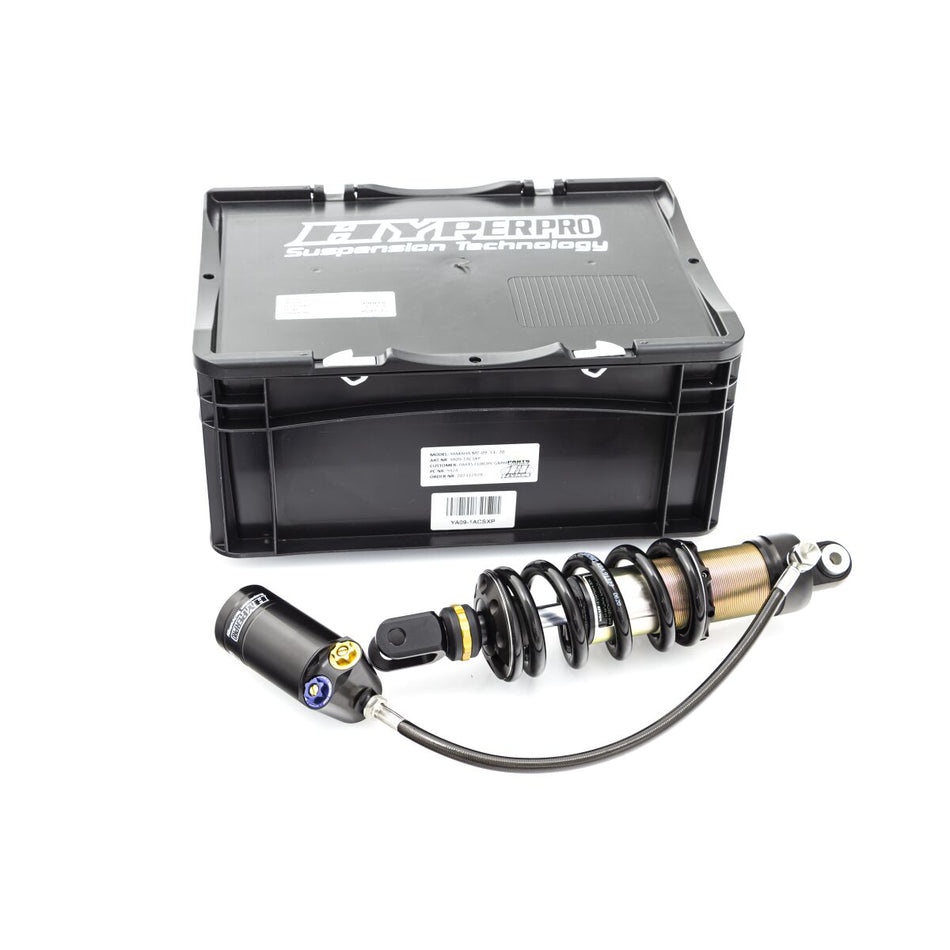 Hyperpro Shocks W/Springs - Type 461 Fully Adjustable Rear Shock W/ Hose Reservoir Yamaha