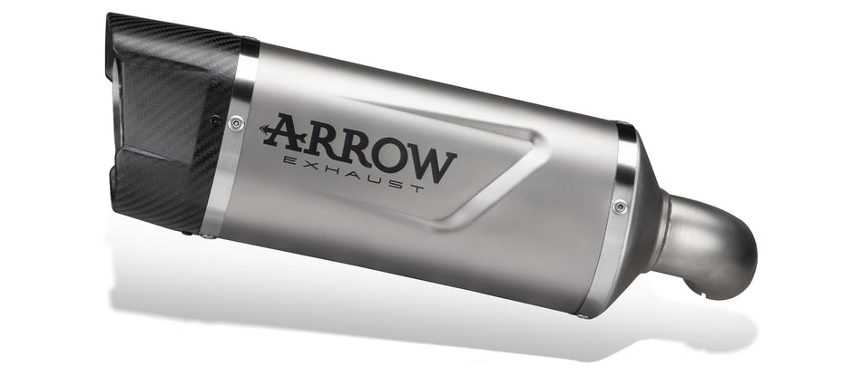 Arrow Indy-Race EVO Titanium silencer with carby end cap - Yamaha Ténéré 700 2025/2026
