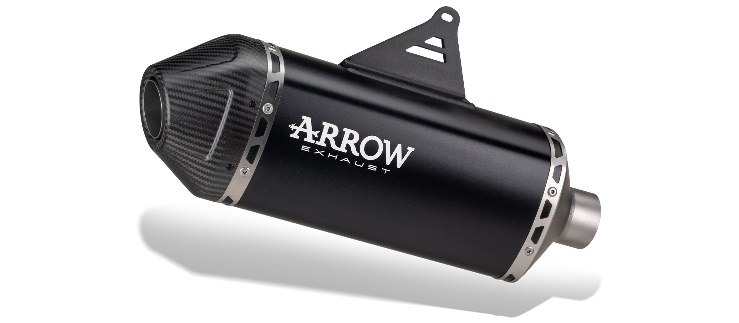 Arrow Explorer aluminium "Dark" silencers - Yamaha Ténéré 700 2025/2026 | Femon Parts