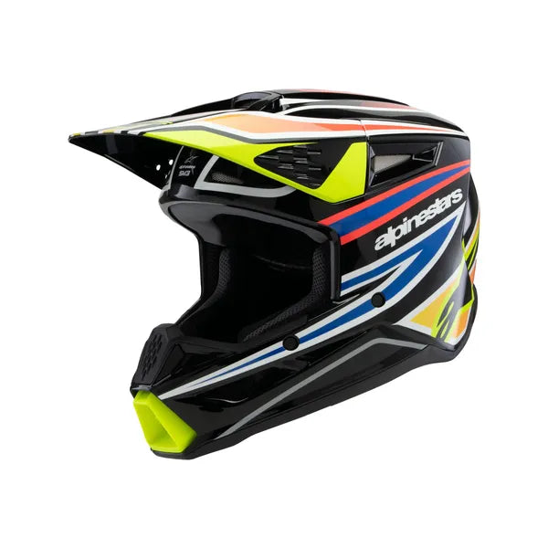 Helm Jeugd SM3 WURX Zwart/Geel/B