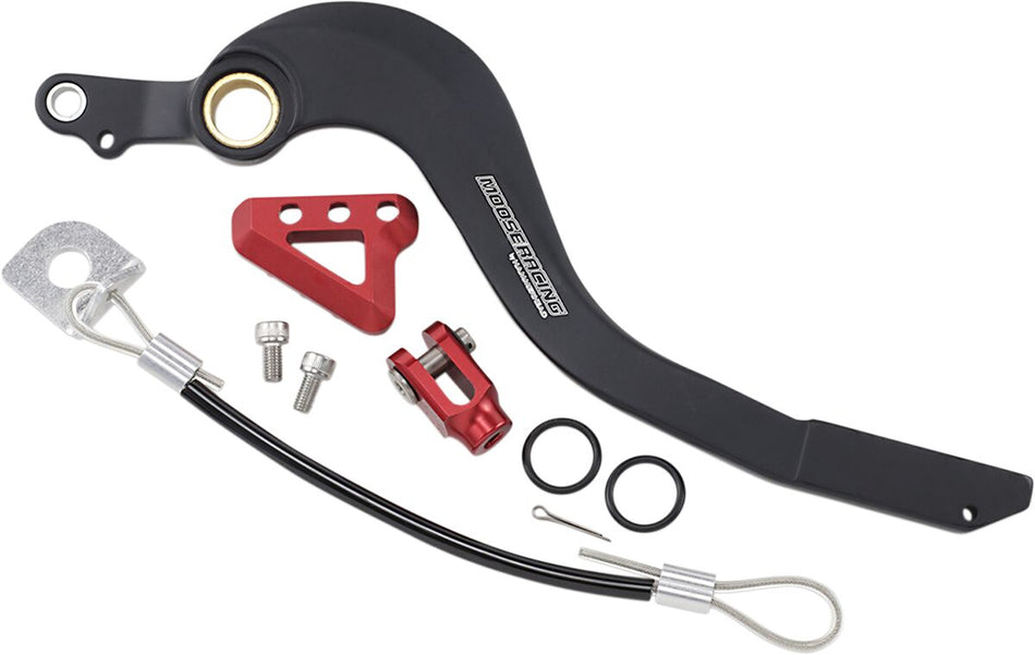 MOOSE Racing rempedaal en onderdelen zwart - Honda | Femon Parts