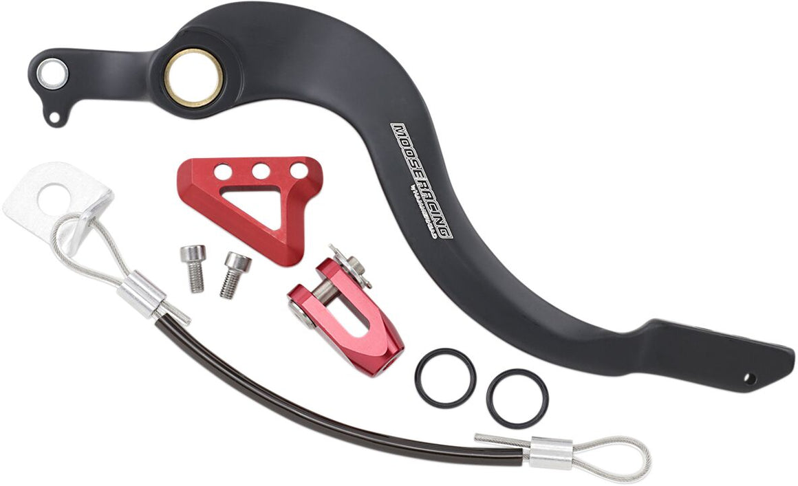 MOOSE Racing rempedaal en onderdelen zwart - Honda | Femon Parts
