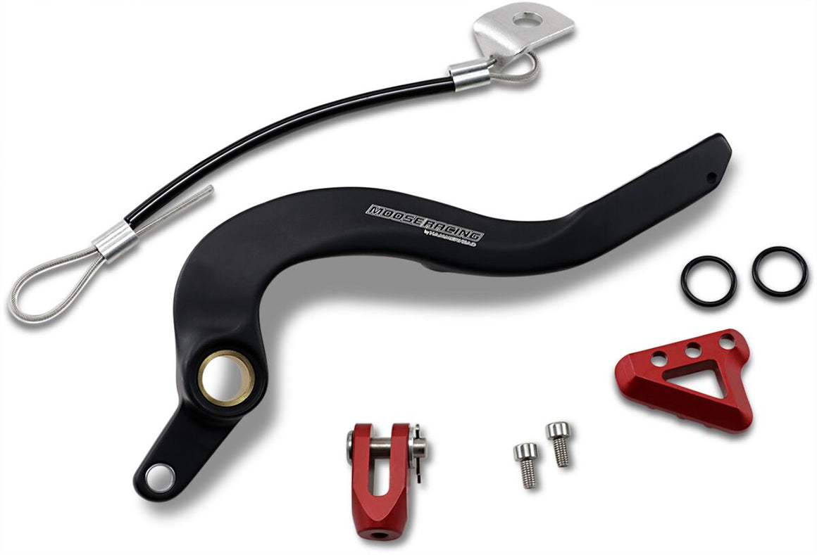 MOOSE Racing rempedaal en onderdelen zwart - Honda | Femon Parts