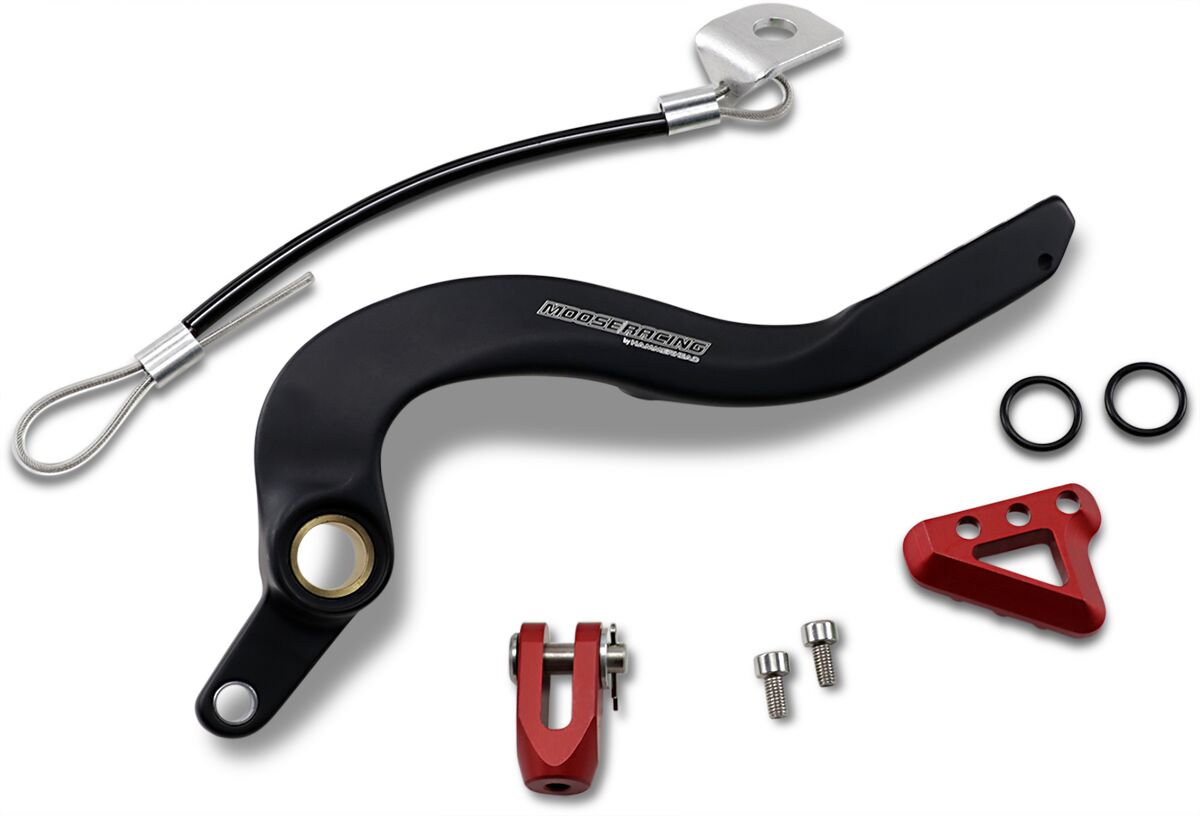 MOOSE Racing rempedaal en onderdelen zwart - Honda | Femon Parts