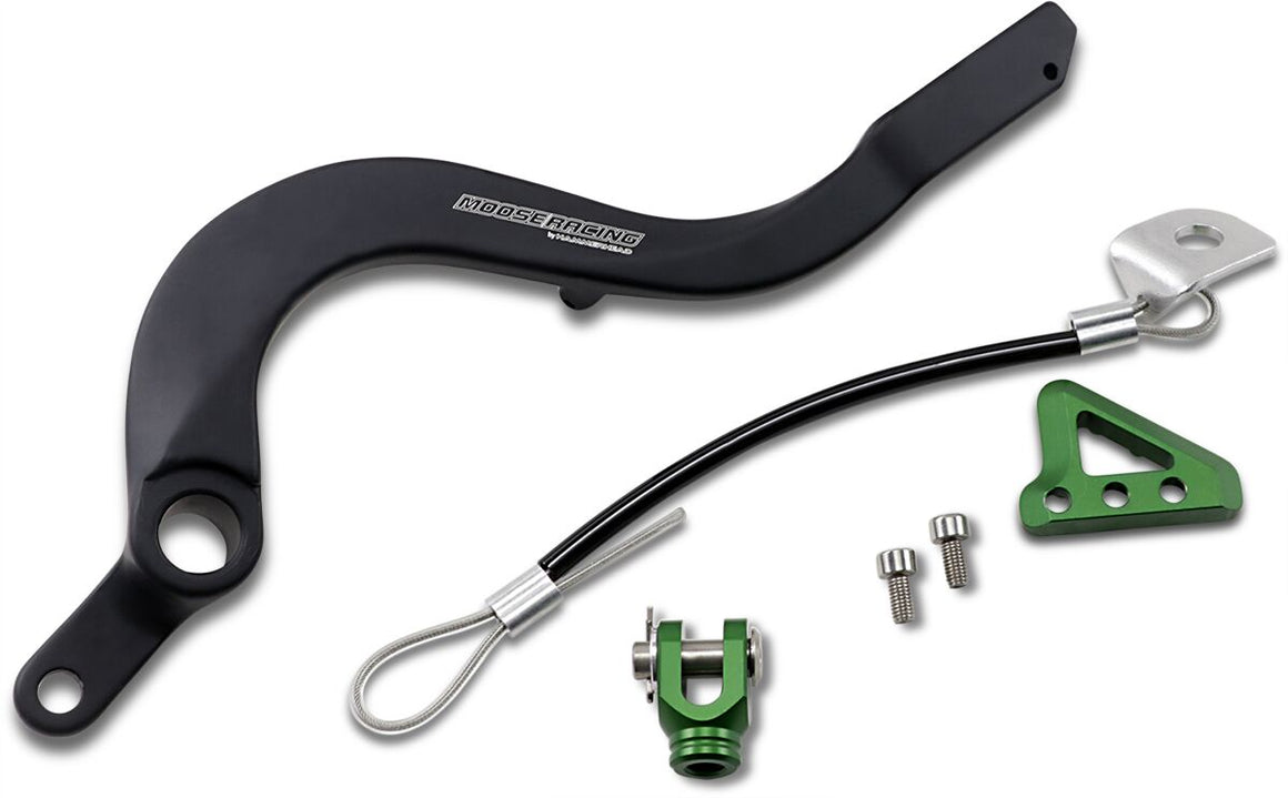 MOOSE Racing rempedaal en onderdelen zwart - Kawasaki | Femon Parts